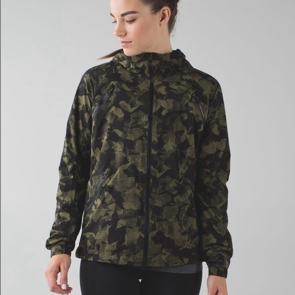 lululemon athletica Jackets & Blazers - {lululemon} Camo Rise and Shine Jacket